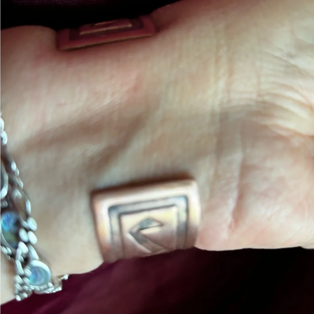 Unisex)Solíd Coppel Cuff bracelet